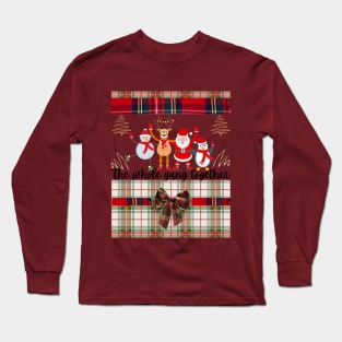 THE WHOLE GANG TOGETHER CHRISTMAS Long Sleeve T-Shirt